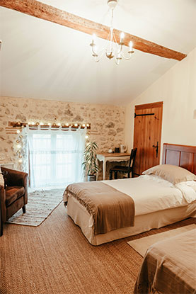 Le Gargantua | Pantagruel Bedroom | Double Bed